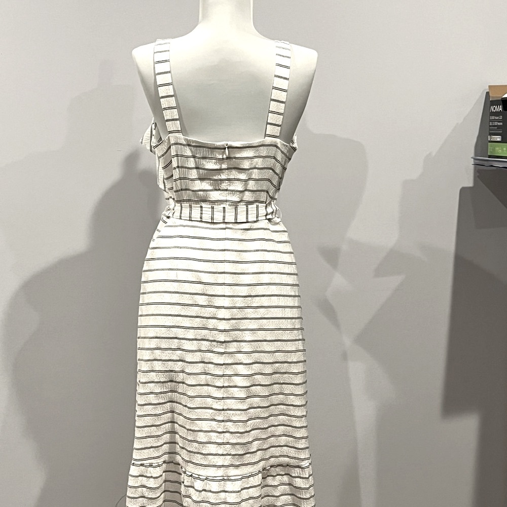 Striped Ruffle Dress - Picture 2 of 2